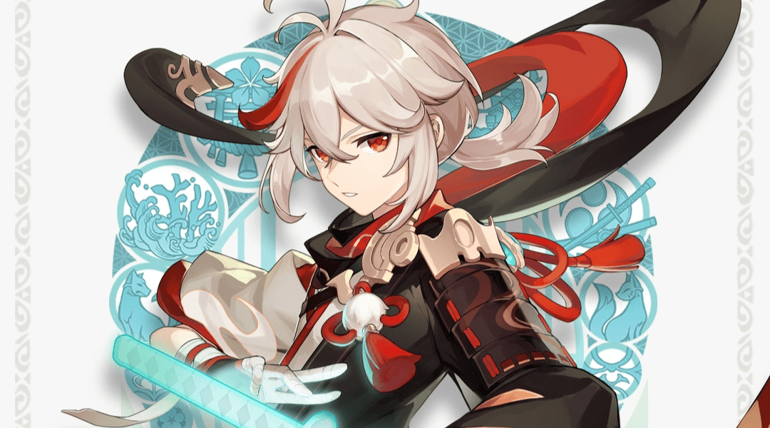 Kazuha Official Art
