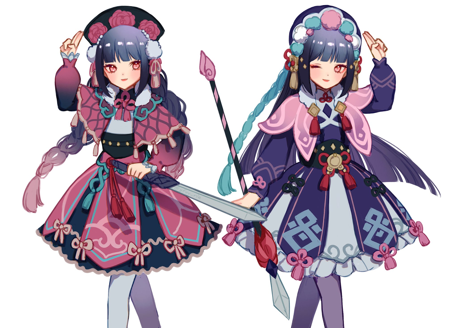 Yun Jin Art by yfvv_ria