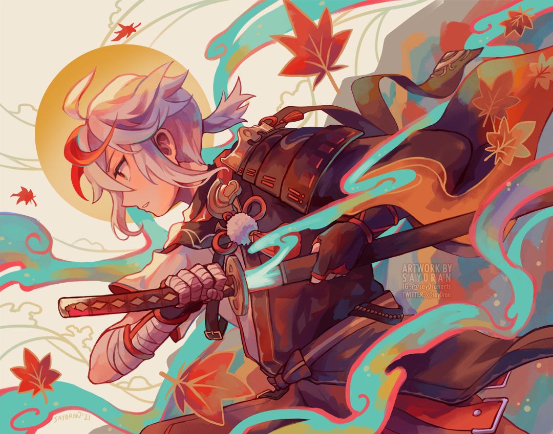 Kazuha Art by Say0ran